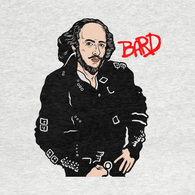 Bard Shakespeare by dumbshirts